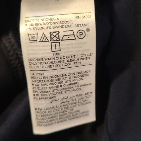 Navy pixie pant. - Picture 4 of 4